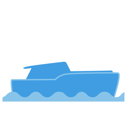 motorboot pictogram