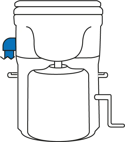 Rechthoekige ventilatorbehuizing